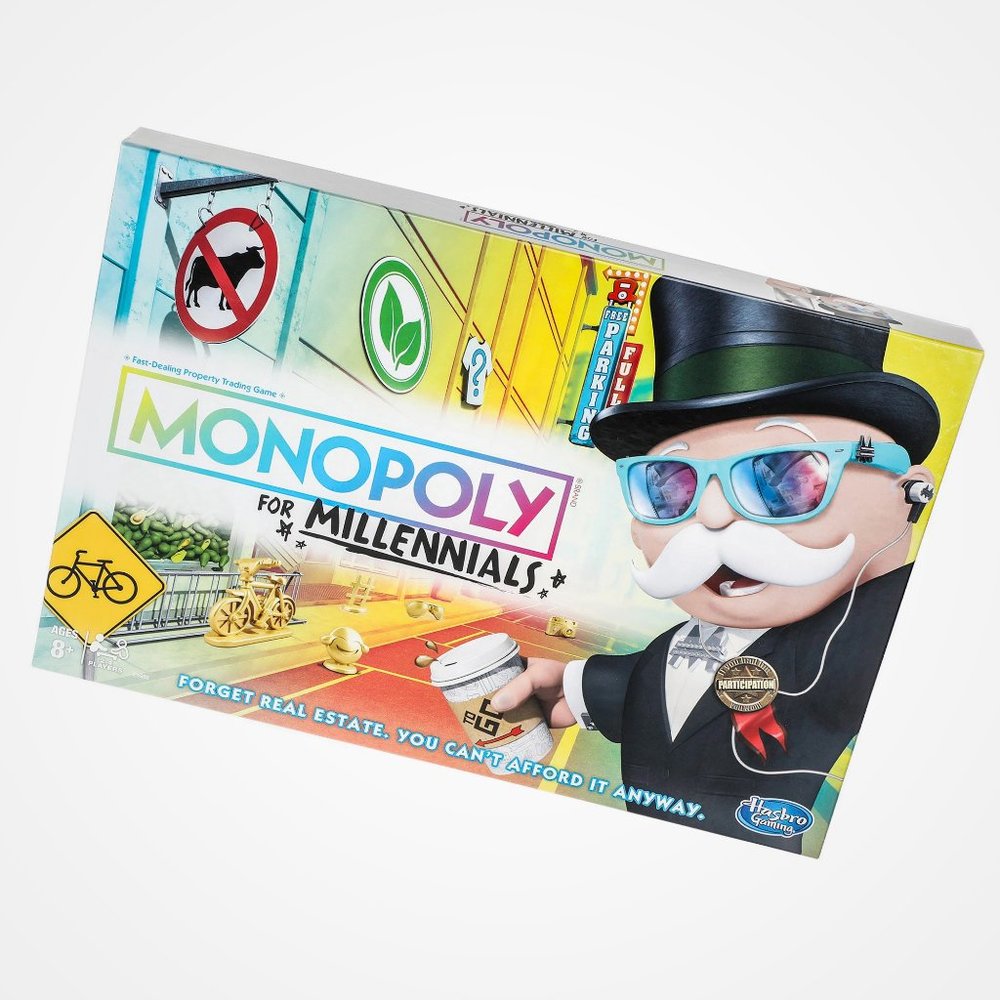Hasbro Monopoly for Millennials